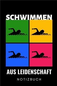 Schwimmen Aus Leidenschaft Notizbuch