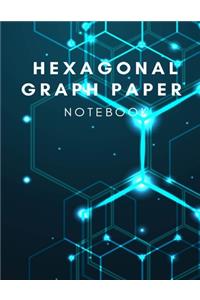 Hexagonal Graph Paper Notebook