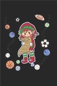 Christmas Elve Sports Notebook