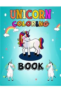 Unicorn Coloring Book