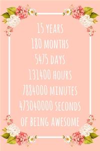 15 Years of Being Awesome