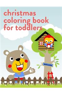 Christmas Coloring Book For Toddlers