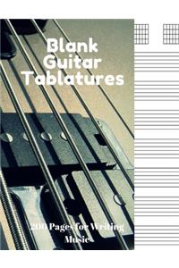 Blank Guitar Tablatures