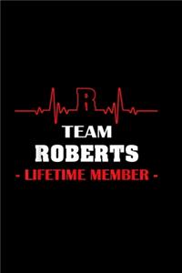 Team ROBERTS lifetime member blood completely family