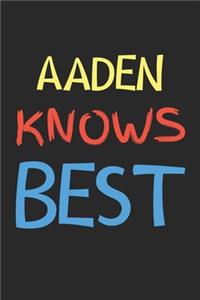Aaden Knows Best