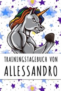 Trainingstagebuch von Allessandro