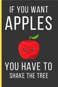If You Want Apples You Have To Shake The Tree