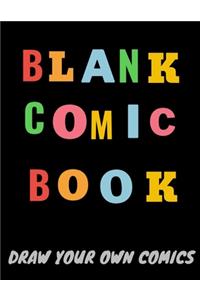 Blank Comic Book Draw Your Own Comics