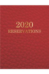 2020 Reservations for Restaurant