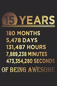 15 Years Of Being Awesome