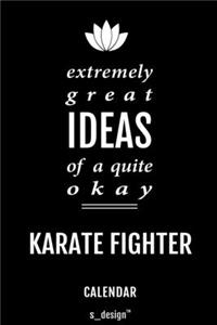 Calendar for Karate Fighters / Karate Fighter