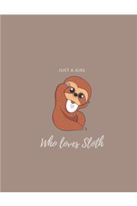 Sloth Notebook