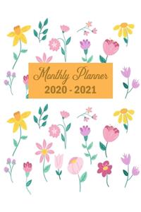 2020-2021 Monthly Planner