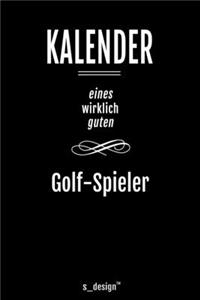 Kalender für Golf-Spieler