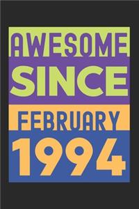 Awesome Since February 1994