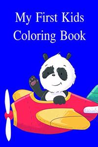 My First Kids Coloring Book