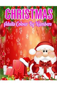 Christmas Adults Colour By Numbers