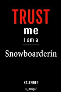 Kalender für Snowboarder / Snowboarderin