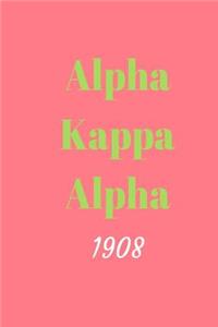 Alpha Kappa Alpha 1908