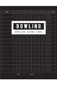 Bowling Score Card