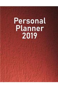 Personal Planner 2019