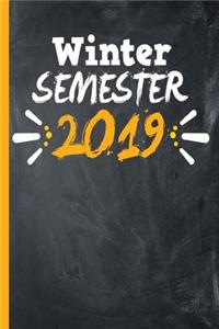 Winter Semester 2019