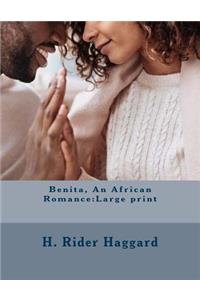 Benita, An African Romance