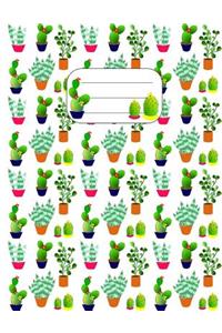 Cactus Plants - Composition Book