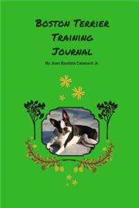 Boston Terrier Training Journal