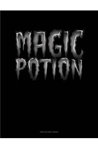 Magic Potion: Unruled Composition Book