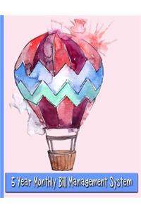 Watercolor Hot Air Balloon
