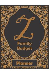Z Family Budget Planner