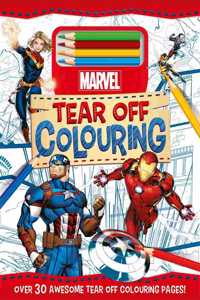 Marvel: Tear Off Colouring