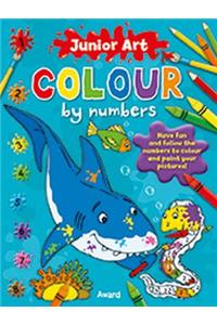 Junior Art Colour By Numbers: Shark