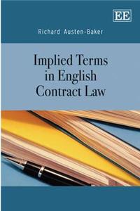 Implied Terms in English Contract Law