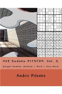 309 Sudoku PITSTOP. Vol. 5.