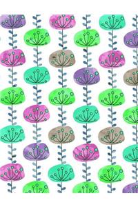 My Big Fat Bullet Journal Abstract Sketchy Trees Pattern 4