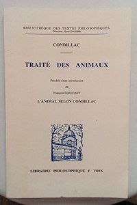 Condillac: Traite Des Animaux