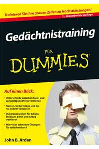 Gedachtnistraining fur Dummies 2e