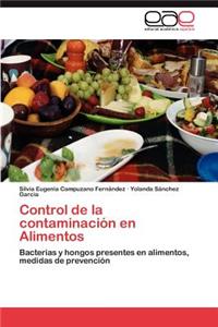 Control de La Contaminacion En Alimentos