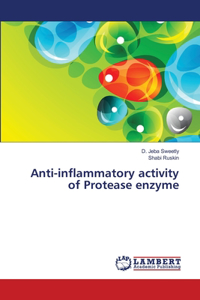 Anti-inflammatory activity of Protease enzyme