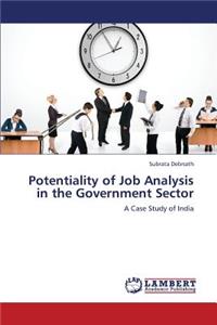 Potentiality of Job Analysis in the Government Sector