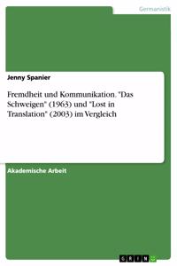 Fremdheit und Kommunikation. 