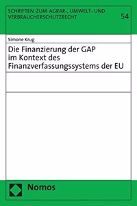 Die Finanzierung Der Gap Im Kontext Des Finanzierungssystems Der EU