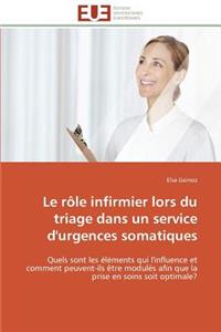 Le R�le Infirmier Lors Du Triage Dans Un Service d'Urgences Somatiques