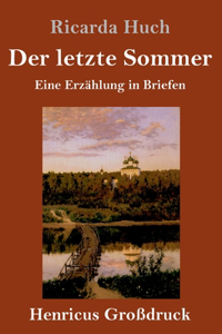 Der letzte Sommer (Großdruck)