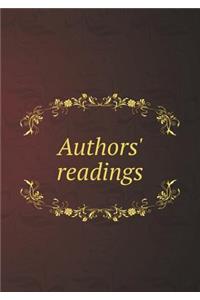 Authors' Readings