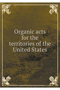 Organic Acts for the Territories of the United States