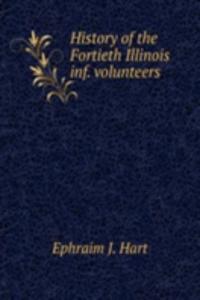 HISTORY OF THE FORTIETH ILLINOIS INF. V
