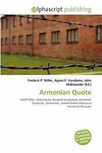 Armenian Quote